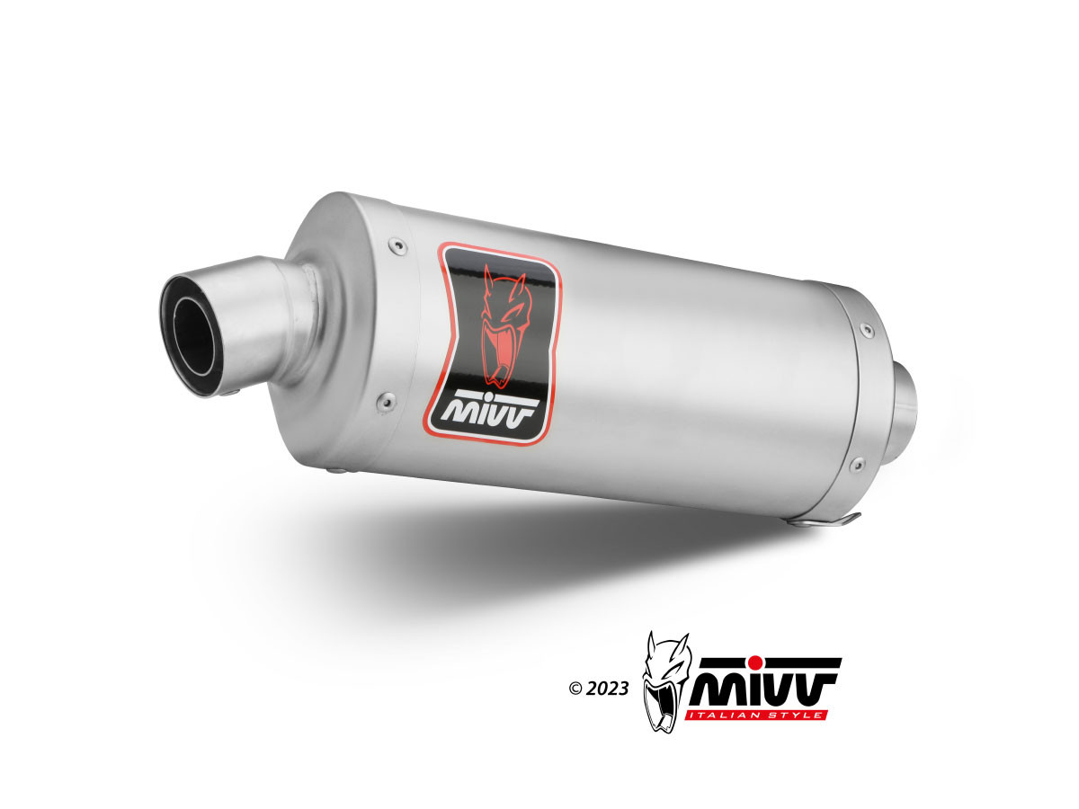 Mivv Slip-On Dakar St. Steel Honda XL750 Transalp 2023-25