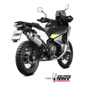 Mivv Slip-On GP Pro Black Honda CB 500 X 2021-25