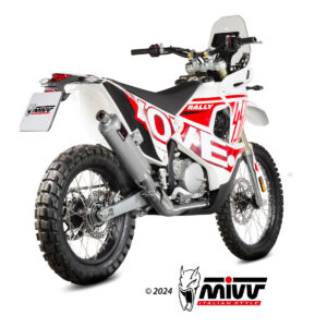 Mivv Slip-On Dakar St. Steel Kove 450 Rally 2023-26