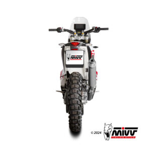 Mivv Slip-On Dakar St. Steel Kove 450 Rally 2023-26