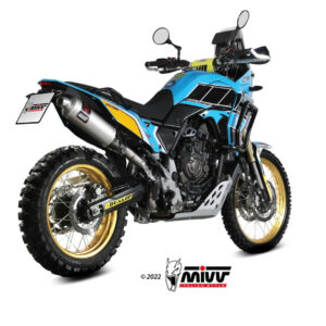 Mivv Slip-On Dakar Black Yamaha Ténéré 700 2019-25