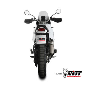 Mivv Slip-On Dakar Titanium Ducati Desert X 2022-25