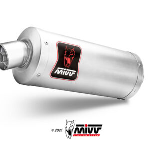 Mivv Slip-On Dakar Titanium Ducati Desert X 2022-25