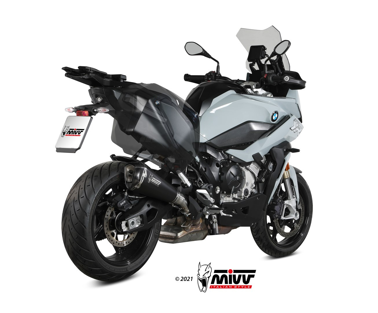 Mivv Slip-On Delta Race Black BMW S 1000 XR 2020-25