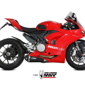 Mivv Slip-On Delta Race Black Ducati Panigale V2 2020-24