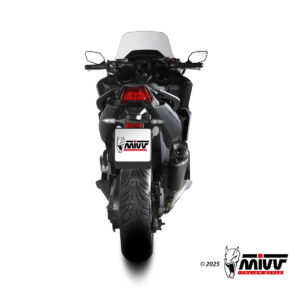 Mivv Slip-On Delta Race Black Honda Forza 750 2021-25