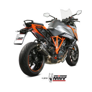 Mivv Slip-On Delta Race Black KTM 1290 Superduke GT 2016-24