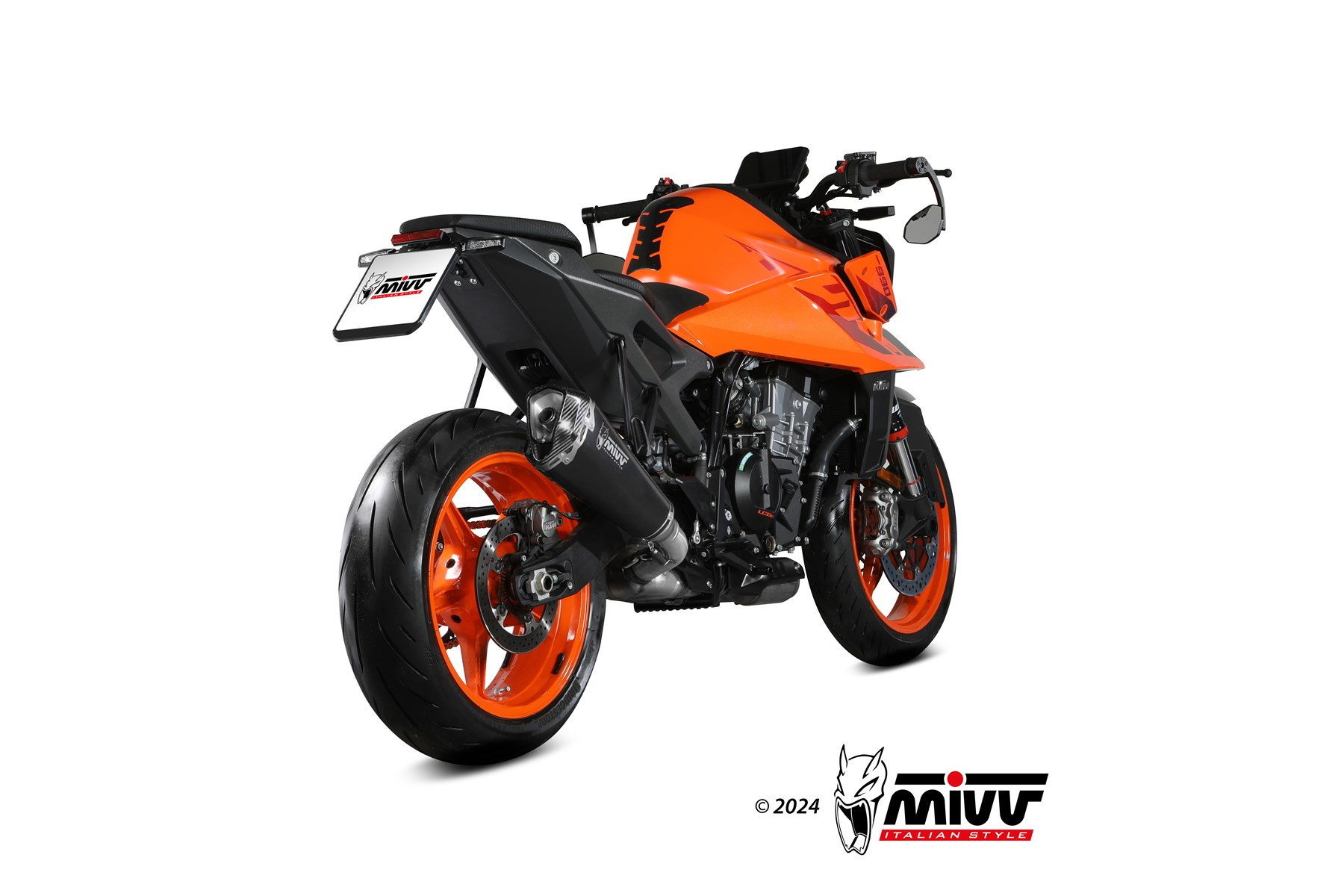 Mivv Slip-On MK3 Black KTM 390 DUKE 2024-25