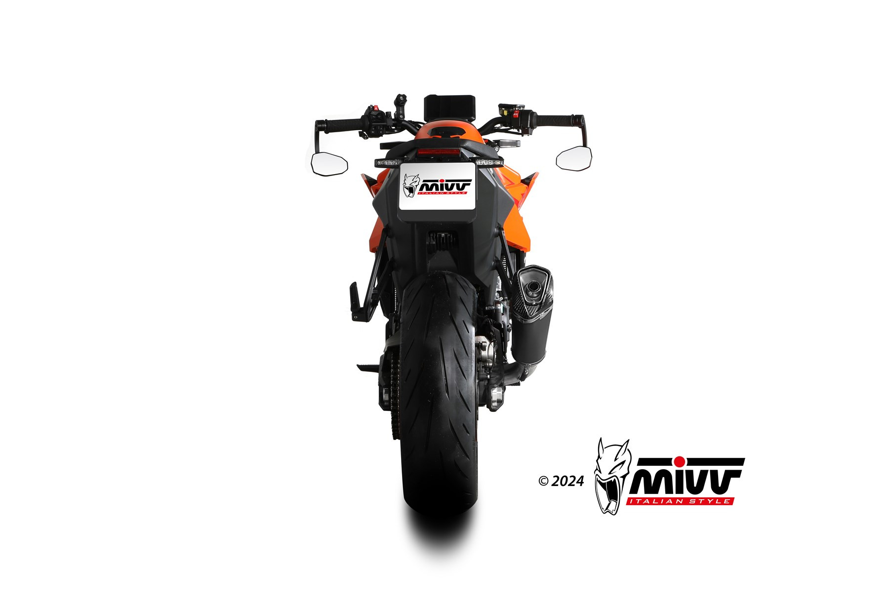 Mivv Slip-On MK3 Black KTM 390 DUKE 2024-25