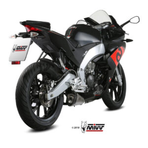 Mivv Slip-On Delta Race St. Steel Aprilia RS 125 (4 stroke) 2017-20