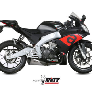 Mivv Slip-On Delta Race St. Steel Aprilia RS 125 (4 stroke) 2017-20