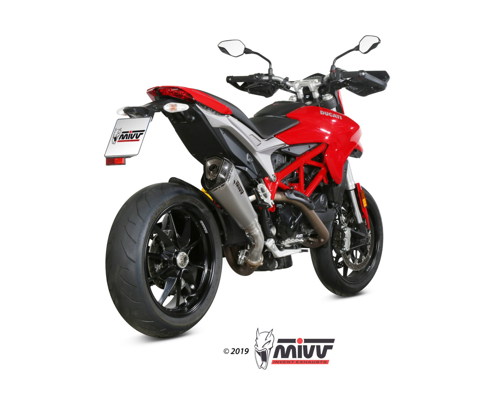 Mivv Slip-On Delta Race St. Steel Ducati Hypermotard 939 2016-18