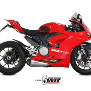 Mivv Slip-On Delta Race St. Steel Ducati Panigale V2 2020-24