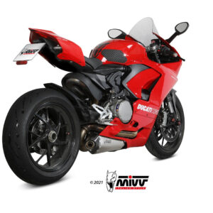 Mivv Slip-On Delta Race St. Steel Ducati Panigale V2 2020-24