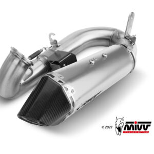 Mivv Slip-On Delta Race St. Steel Ducati Panigale V2 2020-24