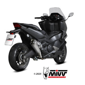 Mivv Slip-On Delta Race Black Honda Forza 750 2021-25