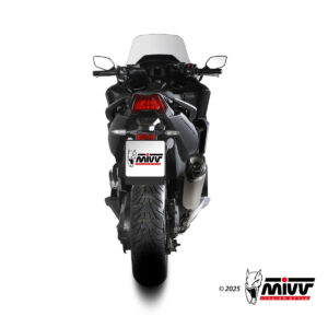 Mivv Slip-On Delta Race Black Honda Forza 750 2021-25
