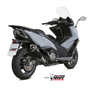 Mivv Slip-On Delta Race St. Steel Kymco AK550 2017-20