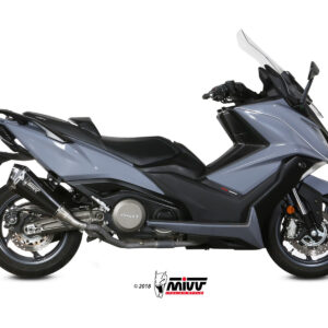 Mivv Slip-On Delta Race St. Steel Kymco AK550 2017-20