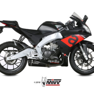 Mivv Slip-On Delta Race black Aprilia RS 125 (4 stroke) 2017-20