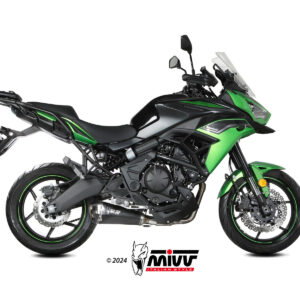 Mivv Slip-On AK-1 carbono con tapa de carbono Kawasaki ZX-6 R 636 2021-25