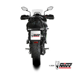 Mivv Slip-On AK-1 carbono con tapa de carbono Kawasaki ZX-6 R 636 2021-25