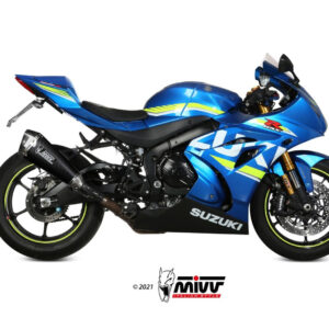 Mivv Slip-On Delta Race black Suzuki GSX-R 1000 2017-20