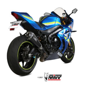 Mivv Slip-On Oval St. Steel Suzuki DL V-Strom 1000 / XT 2014-20 / V-Strom 1050 / XT 2020-25