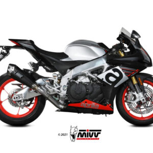 Mivv Slip-On Delta Race carbono Aprilia RSV4 2017-20