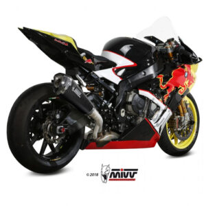 Mivv Slip-On Delta Race carbono BMW S 1000 RR 2017-18