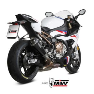 Mivv Slip-On Mk3 carbono Aprilia RSV4 2017-20
