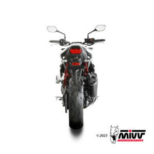 Mivv Slip-On Delta Race carbono Honda CB750 Hornet 2023-25
