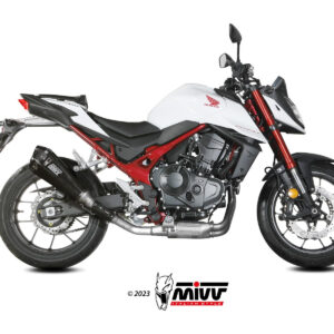 Mivv Slip-On Oval carbono con tapa carbono Honda CB750 Hornet 2023-25