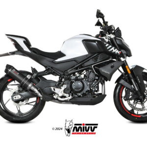 Mivv Slip-On GP Carbono con tapa de carbono CF Moto 450NK 2023-24