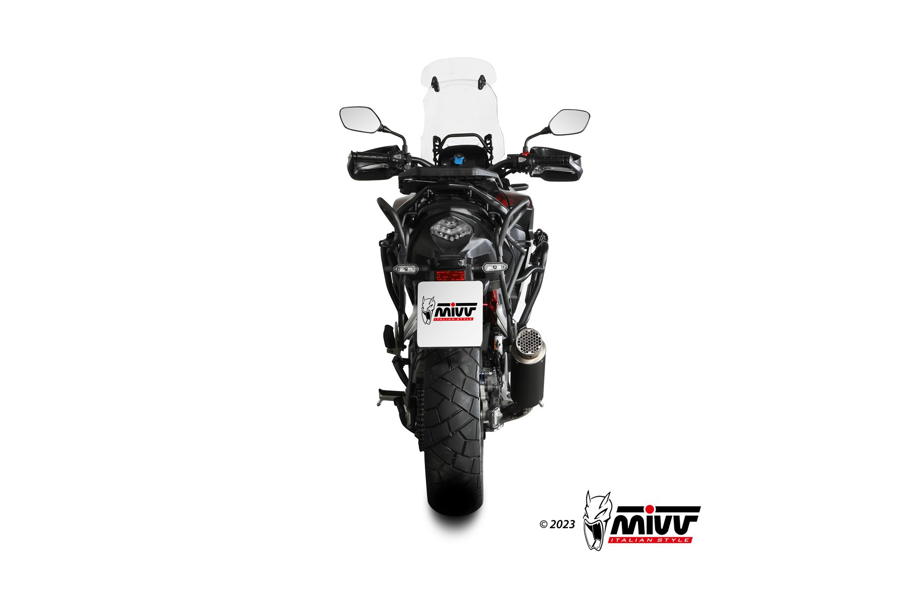 Mivv Slip-On Delta Race St. Steel Honda CB 500 X 2021-25