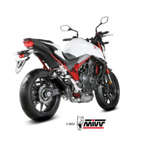 Mivv Slip-On SR-1 Black Honda CB750 Hornet 2023-25