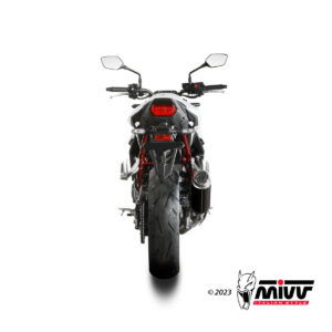 Mivv Slip-On SR-1 Black Honda CB750 Hornet 2023-25