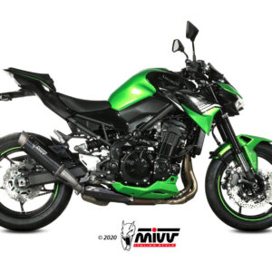 Mivv Slip-On GP Pro Black Kawasaki Z900 2020-24