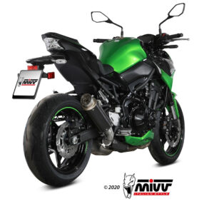 Mivv Slip-On GP Pro Black Kawasaki Z900 2020-24