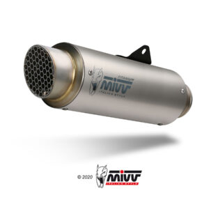 Mivv Slip-On GP Pro Titanium Moto Guzzi V100 Mandello 2022-25