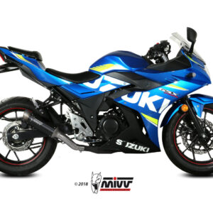 Mivv Slip-On GP Pro black Suzuki GSX 250 R 2017-20