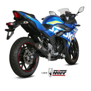 Mivv Slip-On Delta Race black Suzuki GSX 250 R 2017-20