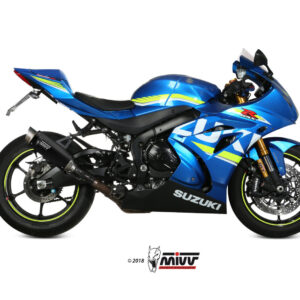 Mivv Slip-On GP Pro black Suzuki GSX-R 1000 2017-20