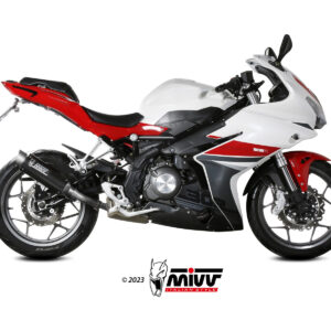 Mivv Slip-On X-M1 Black CF Moto 700 CL-X 2023-25
