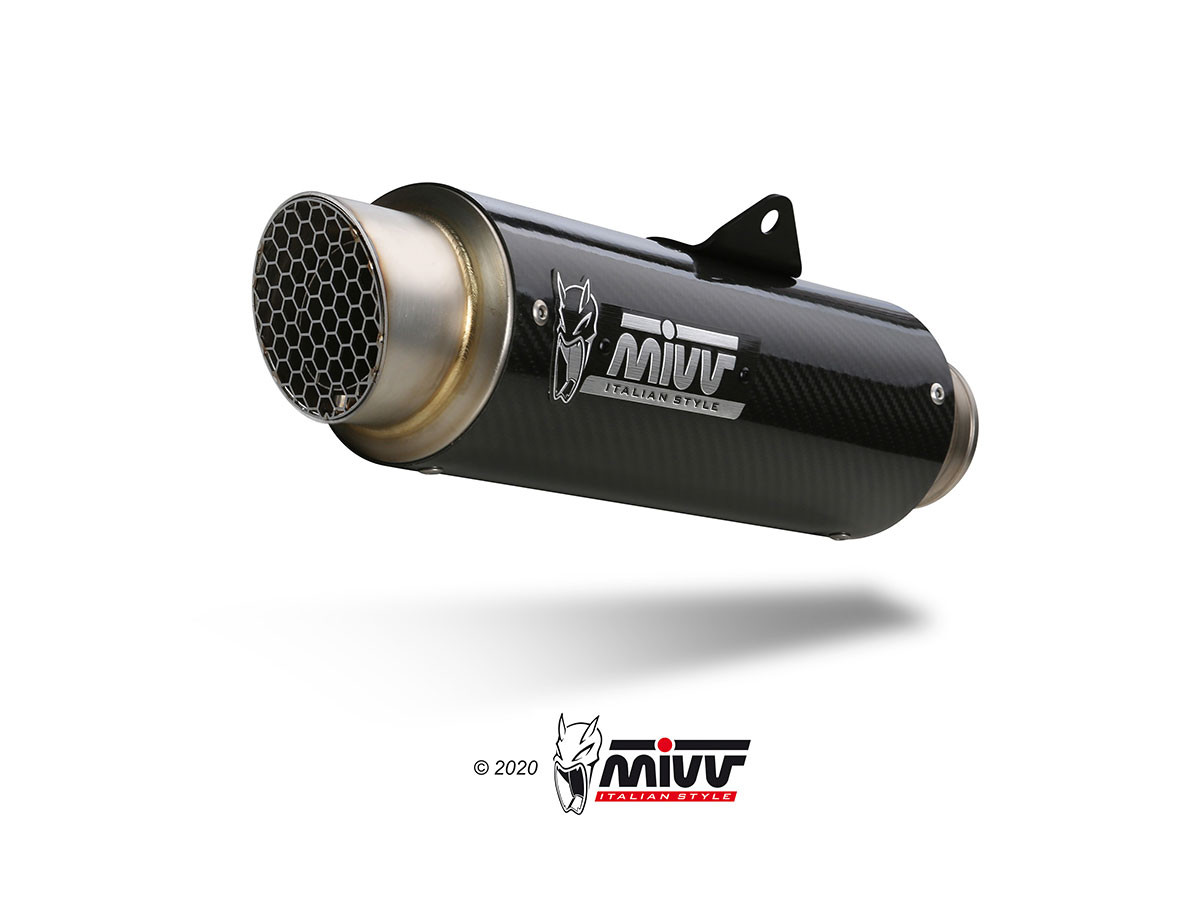 Mivv Slip-On GP Pro carbono Honda CBR 500 R 2019-20