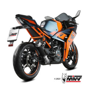 Mivv Full system 2x1 Delta Race St. Steel Kawasaki Ninja 650 / Z650 2024-25 (2 sondas lambda)