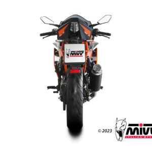 Mivv Full system 2x1 Delta Race St. Steel Kawasaki Ninja 650 / Z650 2024-25 (2 sondas lambda)