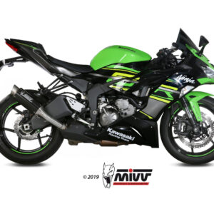 Mivv Slip-On GP Pro carbono Kawasaki ZX-6 R 636 2019-20