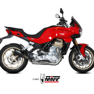 Mivv Full system 1x1 GP black con tapa carbono Yamaha MT-125 2015-19 / YZF R125 2014-18