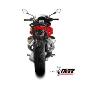 Mivv Full system 1x1 GP black con tapa carbono Yamaha MT-125 2015-19 / YZF R125 2014-18